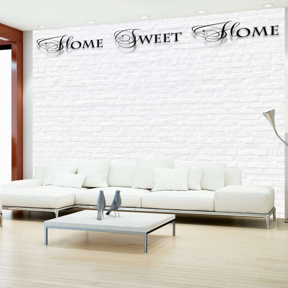 Fototapeta  Home, sweet home  white wall