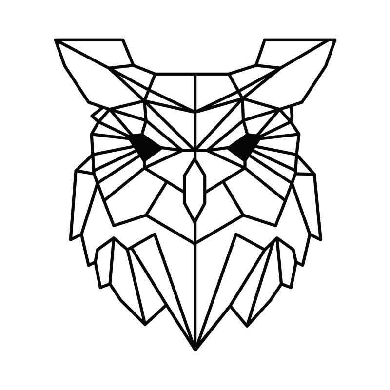 sowa, geometryczne