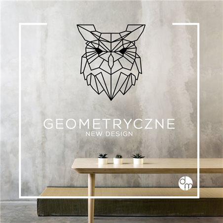 Naklejka dekoracyjna GX05, wilk, geometryczne, GX 05