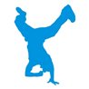Szablon malarski breakdance PXD07 dla dzieci | Dekormania