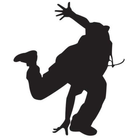Szablon malarski PXD10 – breakdance dla dzieci | Dekormania