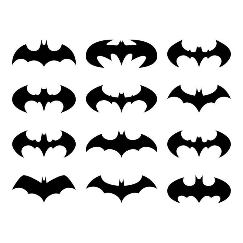Zestaw naklejek Batman 1 | Dekormania