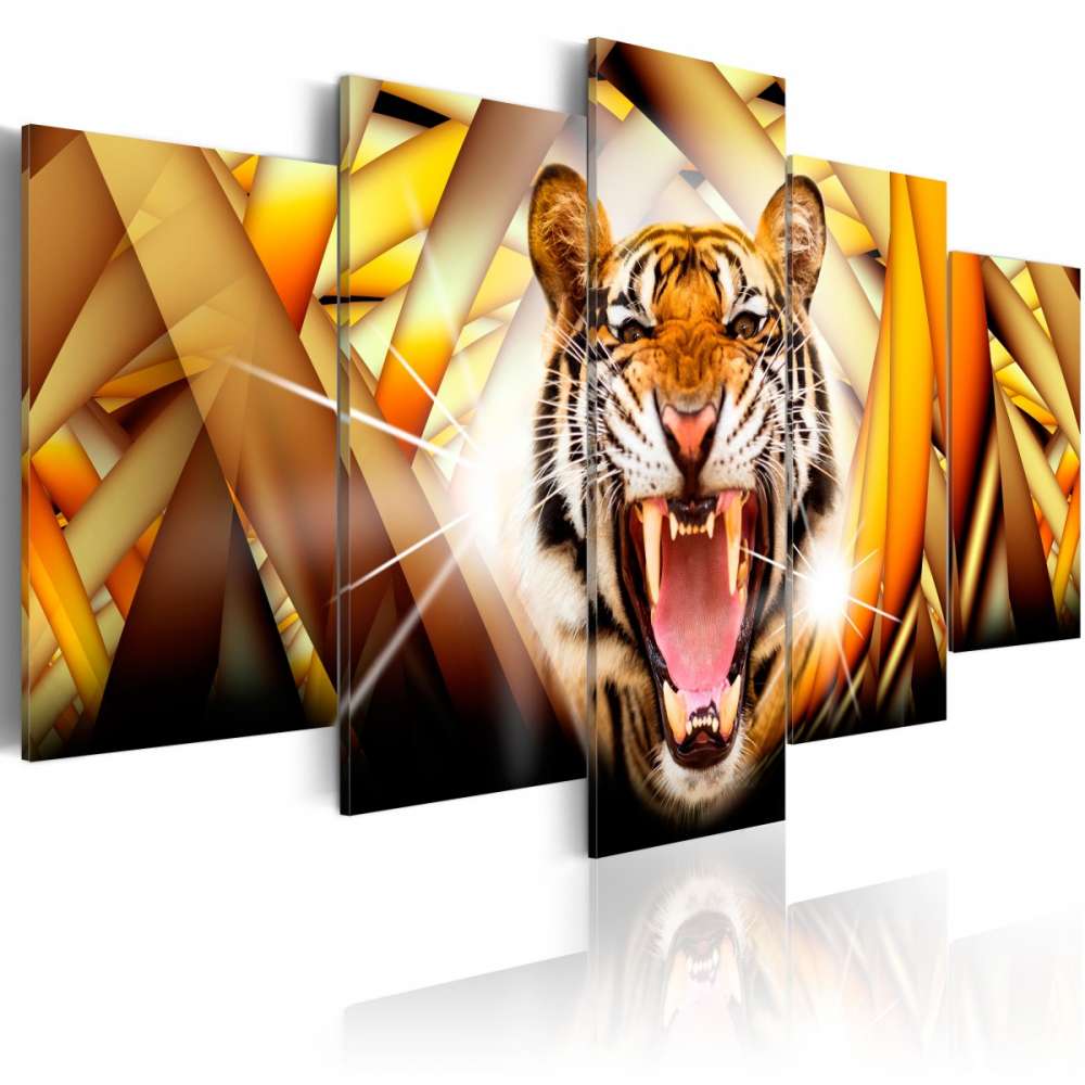 Obraz  Energia tygrysa