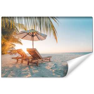 Fototapeta Plaża Zachód Słońca
