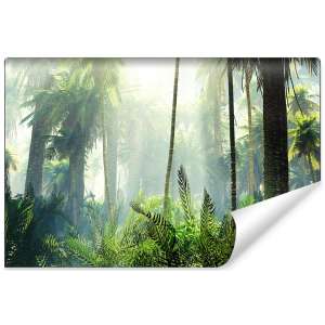 Fototapeta Las we mgle FT-475