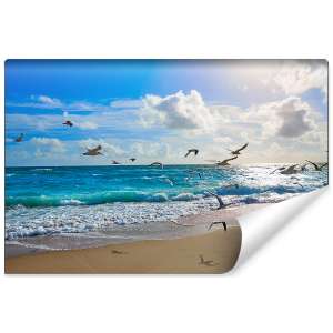 Fototapeta Plaża Morze Fale...