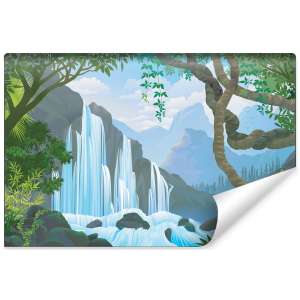 Fototapeta Wodospad w...