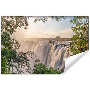 Fototapeta Wodospad w Lesie...