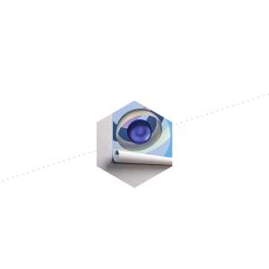 Fototapeta Optyczna Kula 3D