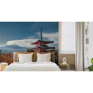 Fototapeta Japońska Pagoda Jesienią