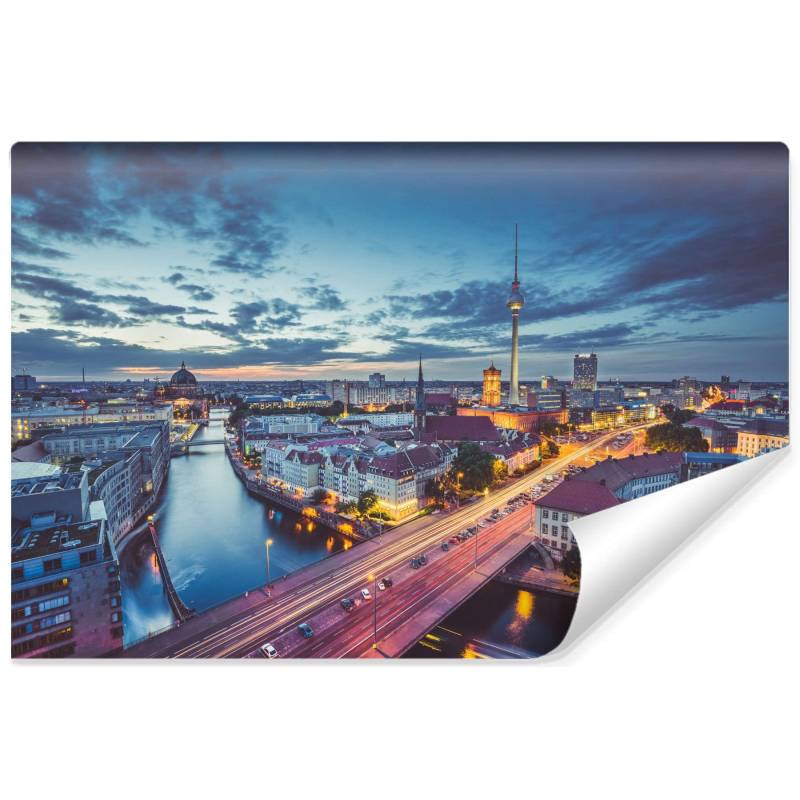 Fototapeta Centrum Berlina Nocą