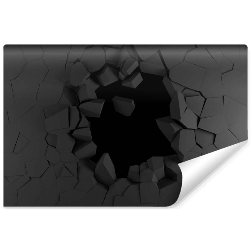 Fototapeta Dziura W Ścianie Efekt 3D