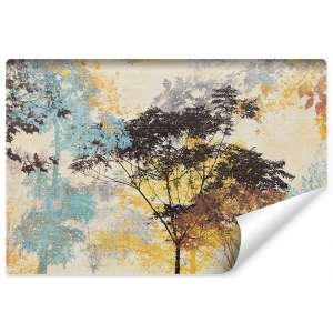 Fototapeta Malowane drzewa...