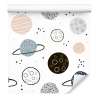 Tapeta Pastelowe Planety