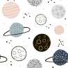 Tapeta Pastelowe Planety