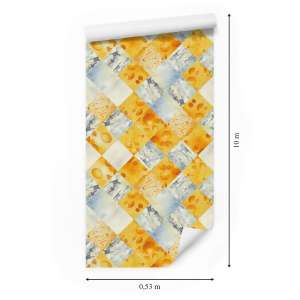 Tapeta Abstrakcyjna Mozaika Geometryczna