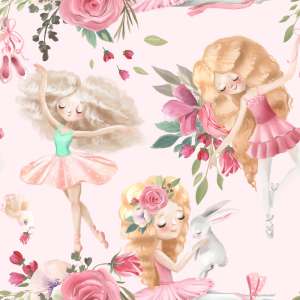 Tapeta Akwarelowe Baletnice