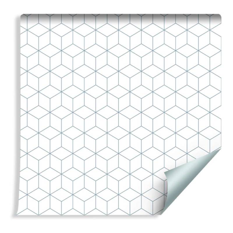Tapeta Geometryczna - Sześciany