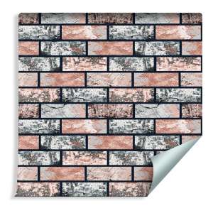 Tapeta Wielobarwna Cegiełka...