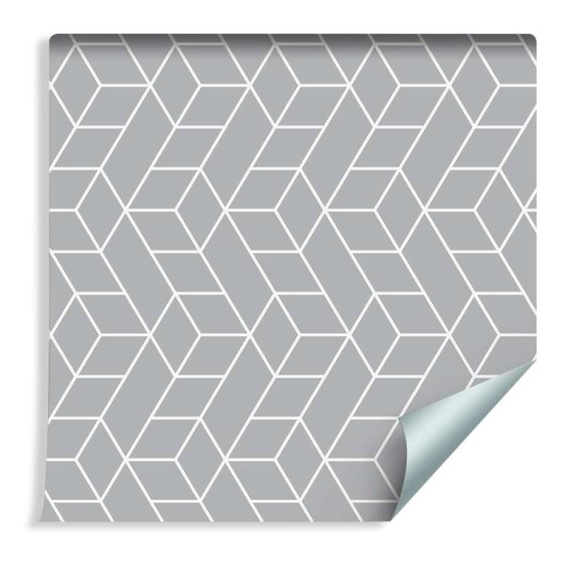 Tapeta Wzór Geometryczny - Sześciany