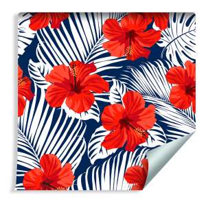 Tapeta Tropikalne Kwiaty I...