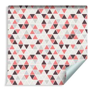 Tapeta Geometryczna - Kolorowe Trójkąty