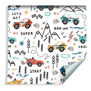 Tapeta Dla Dzieci - Wyścig...