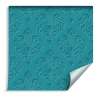 Tapeta Turkusowe Ornamenty - Efekt 3D