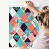 Tapeta Flamingi I Liście Tropikalne
