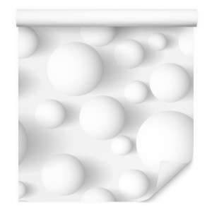 Tapeta Nowoczesna 3D, Kule,...