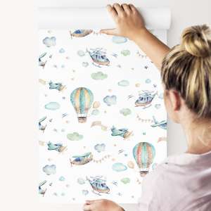 Tapeta Balony W Gwiazdach
