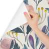 Tapeta Pastelowe Kwiaty Retro