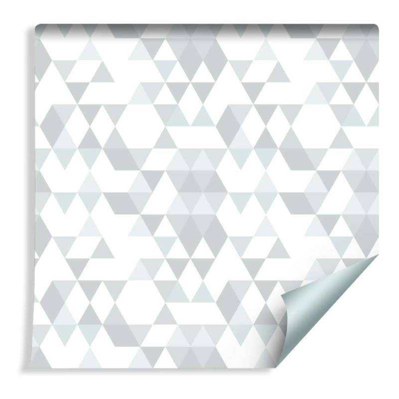 Tapeta Geometryczna - Kolorowe Trójkąty
