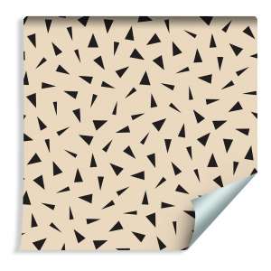 Tapeta Geometryczna - Rozrzucone Trójkąty