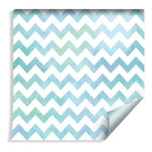 Tapeta Białe I Turkusowe...