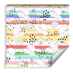 Tapeta Dla Dzieci - Białe...