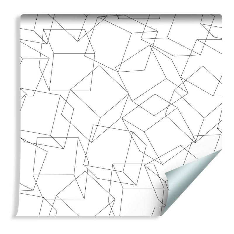 Tapeta Geometryczna - Minimalizm Efekt 3D