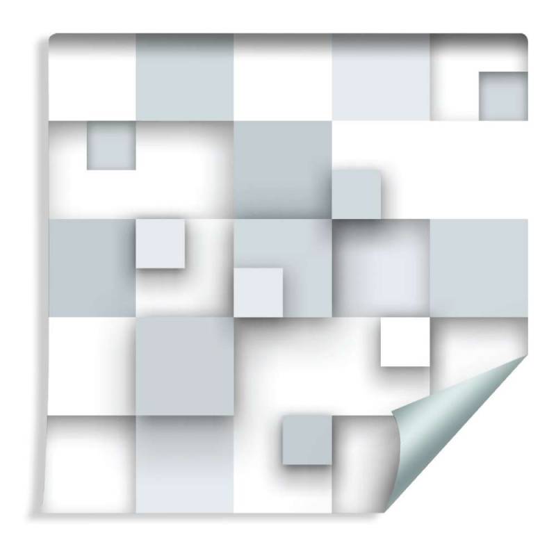 Tapeta Abstrakcyjne Kwadraty - Efekt 3D