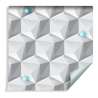 Tapeta Geometryczny Motyw - Efekt 3D