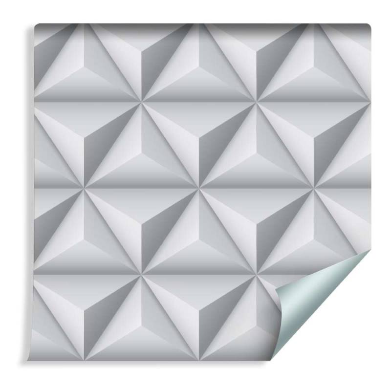 Tapeta Modernistyczne Piramidy - Efekt 3D