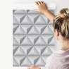 Tapeta Modernistyczne Piramidy - Efekt 3D