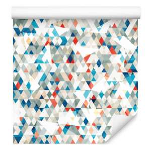 Tapeta Kolorowe Trójkąty