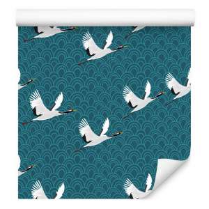 Tapeta – Lecące Żurawie...