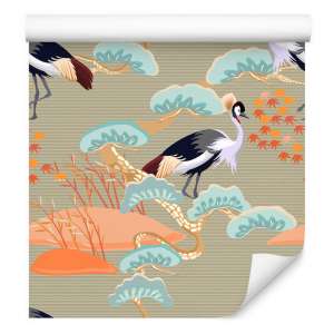 Tapeta – Żurawie Wśród...