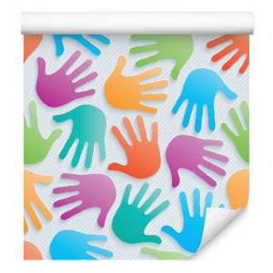 Tapeta Nowoczesna Kolorowy...