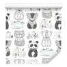 Tapeta Misie Panda Drzewa