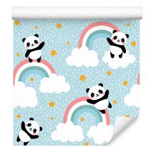 Tapeta Pandy W Deszczu