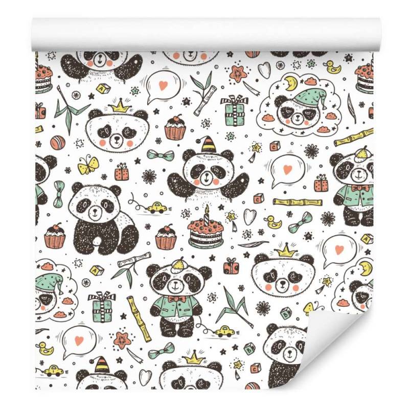 Tapeta Pandy Wśród Zabawek