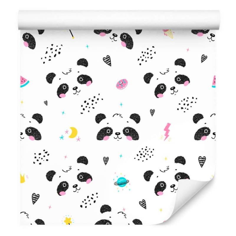 Tapeta Pandy Z Pączkami