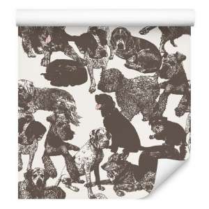 Tapeta Urocze Psy Na Jasnym...